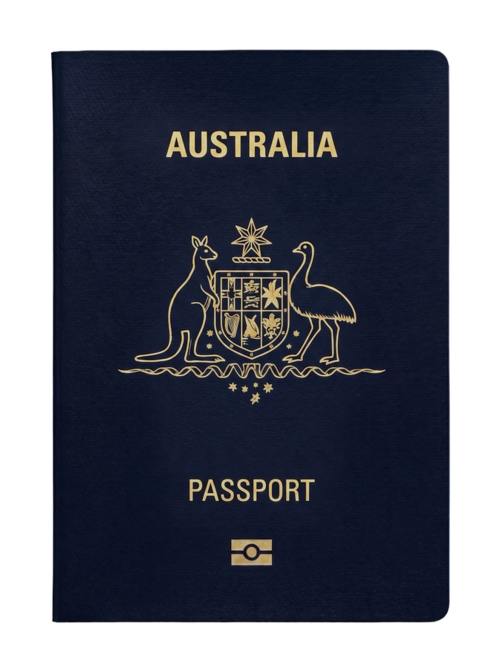 Australian passport, representing visa guidance for career transitions to Australia