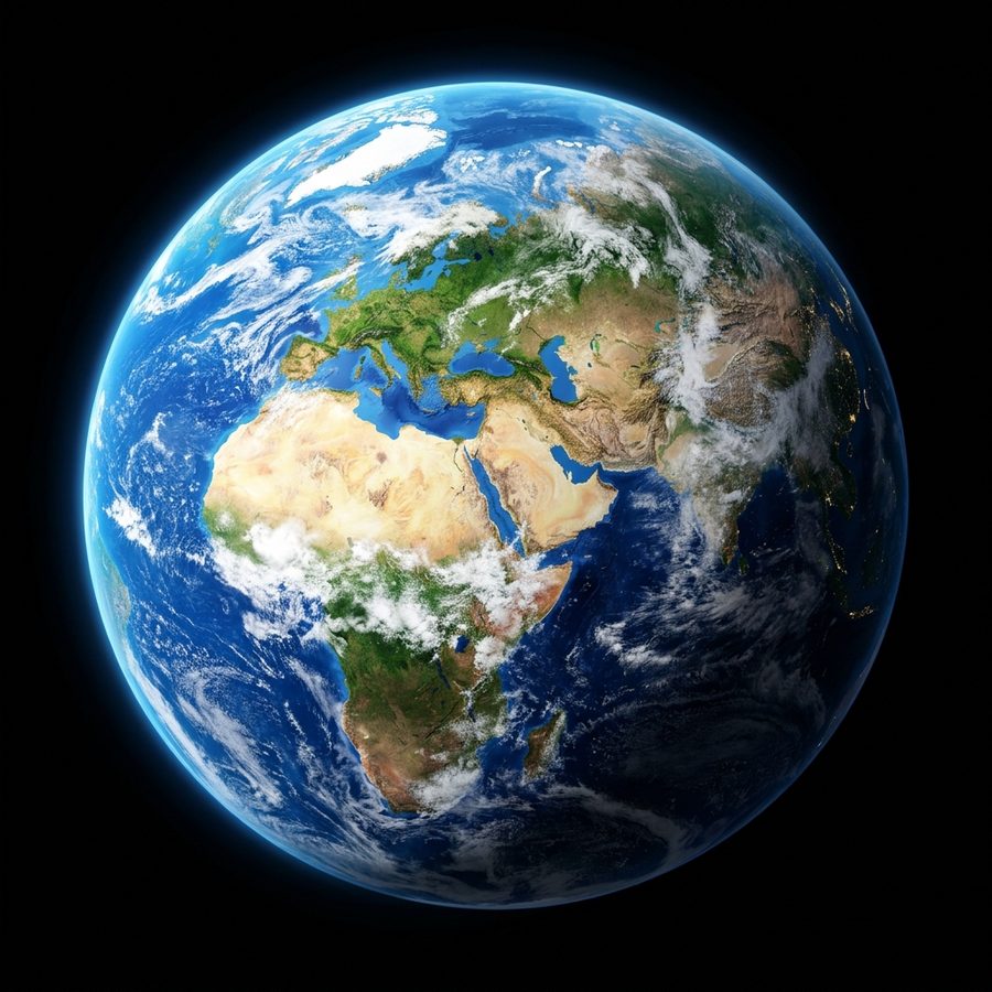 Globe representing Advitiya Global's worldwide career and business reach